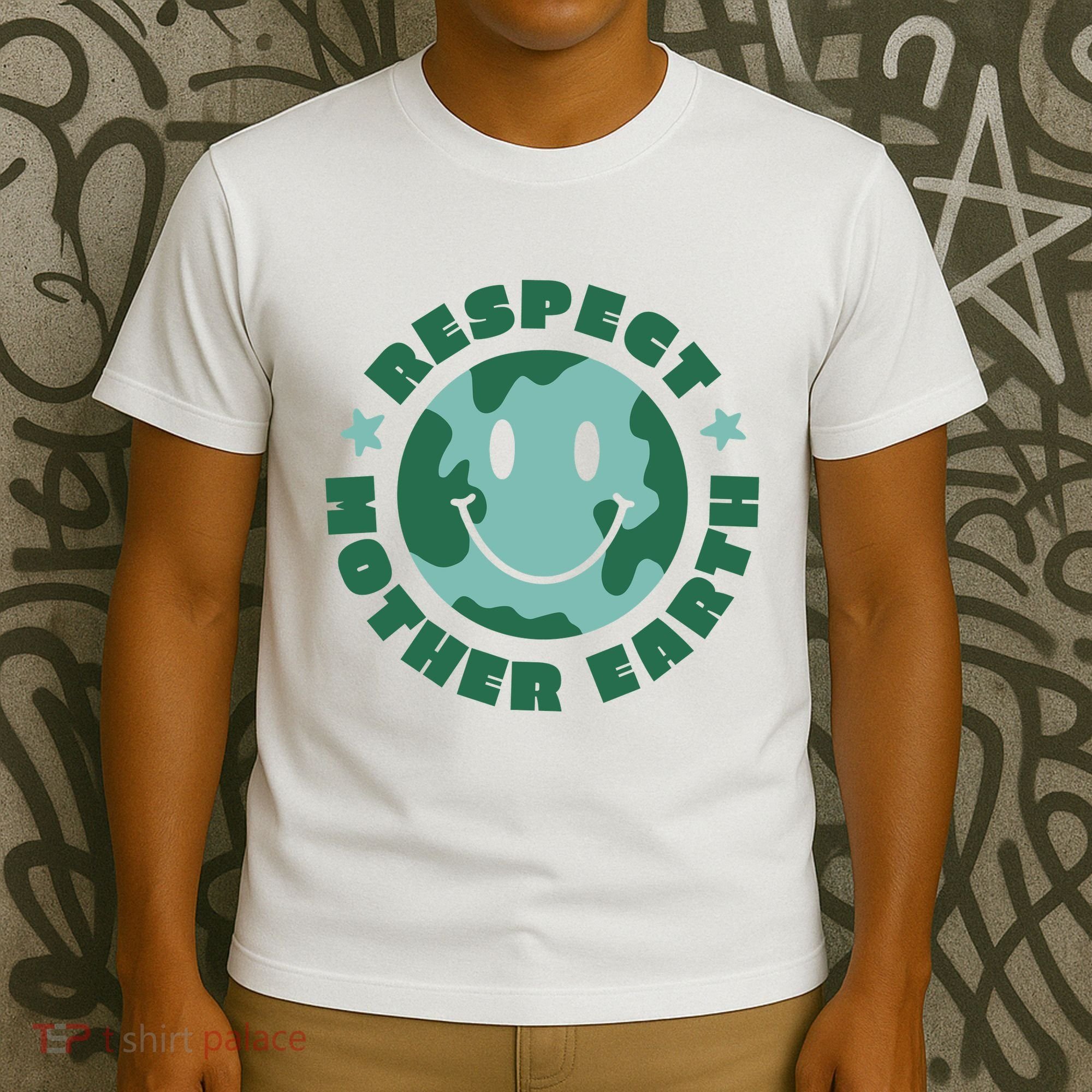 Respect Mother Earth Planet T-Shirt