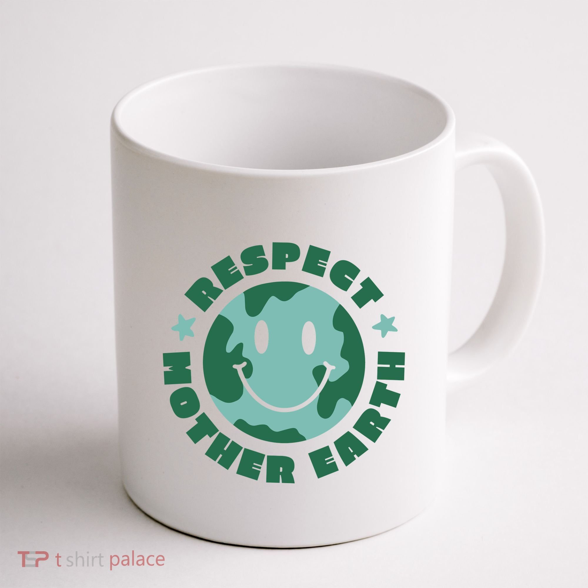 Respect Mother Earth Planet Coffee Mug