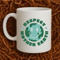 Respect Mother Earth Planet Coffee Mug thumb 2