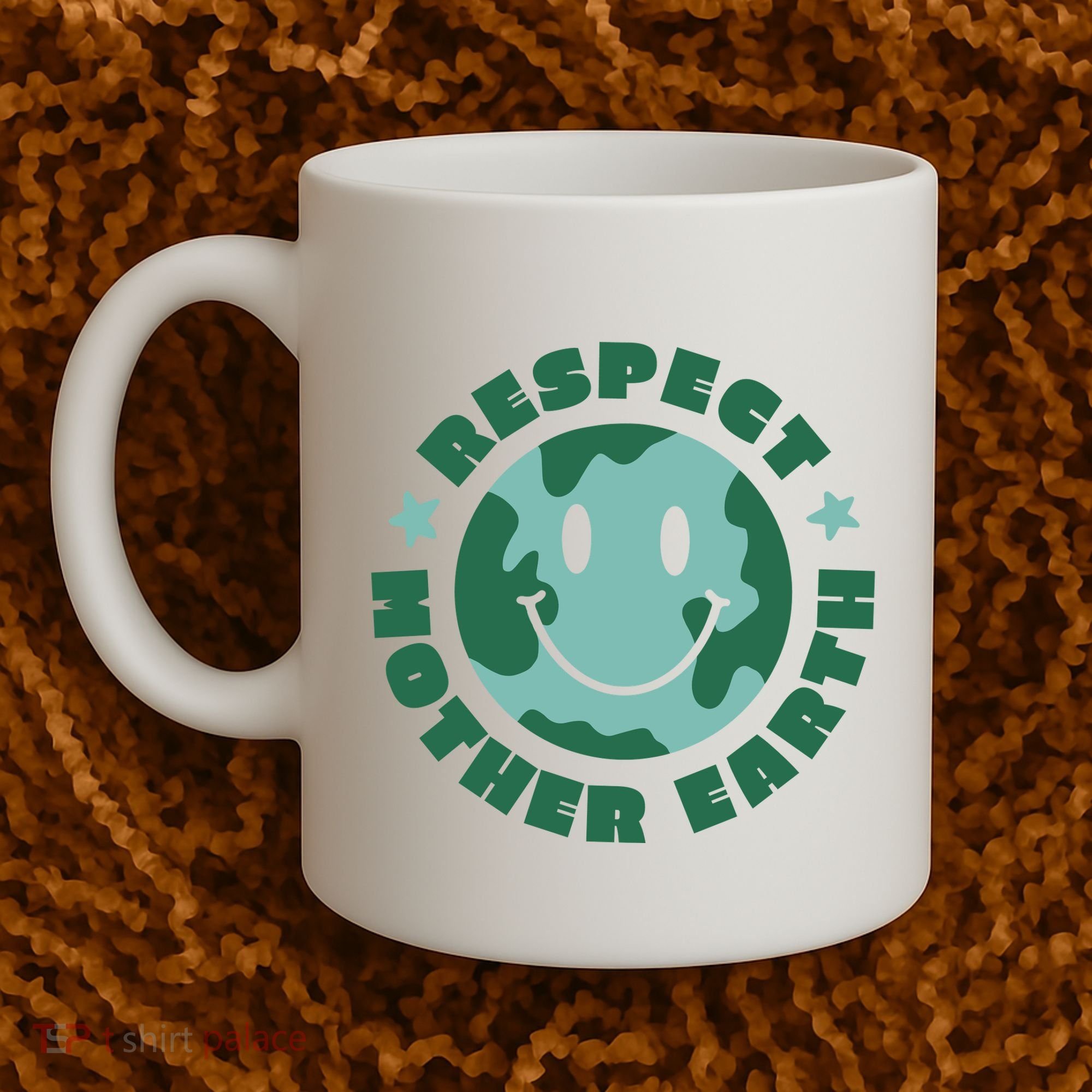 Respect Mother Earth Planet Coffee Mug
