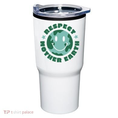 Respect Mother Earth Planet Tumbler