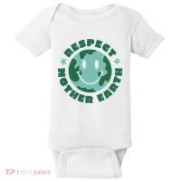 Respect Mother Earth Planet Baby Bodysuit thumb 0