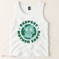 Respect Mother Earth Planet Tank Top thumb 2