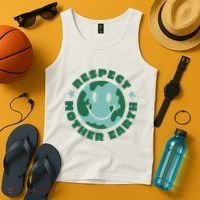 Respect Mother Earth Planet Tank Top thumb 4