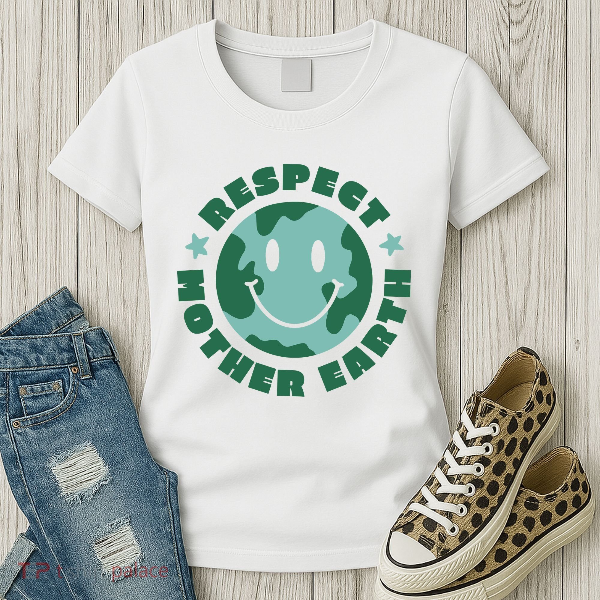 Respect Mother Earth Planet Women's T-Shirt