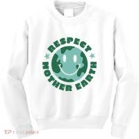 Respect Mother Earth Planet Kids Sweatshirt thumb 0