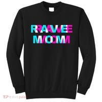 Rave Mom Edm Music Festival Mother Optical Illusion Trippy Sweatshirt thumb 0