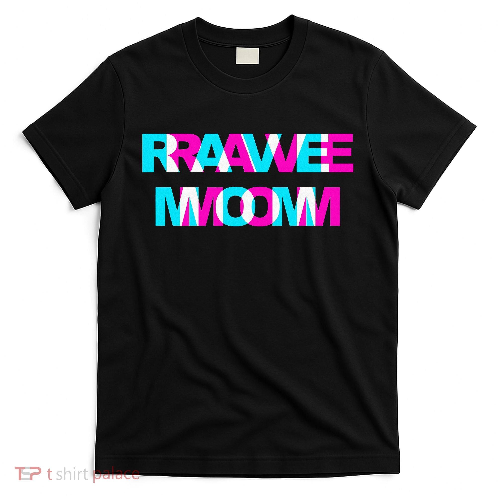 Rave Mom Edm Music Festival Mother Optical Illusion Trippy T-Shirt