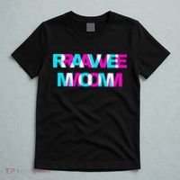 Rave Mom Edm Music Festival Mother Optical Illusion Trippy T-Shirt thumb 5