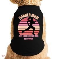 Runner Mom Funny Marathon Running Jogging Mothers Day Gift Doggie Tank thumb 0