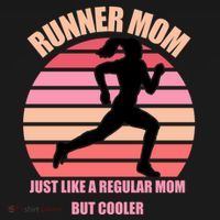Runner Mom Funny Marathon Running Jogging Mothers Day Gift Women's Hoodie thumb 2