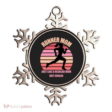 Runner Mom Funny Marathon Running Jogging Mothers Day Gift Ornament