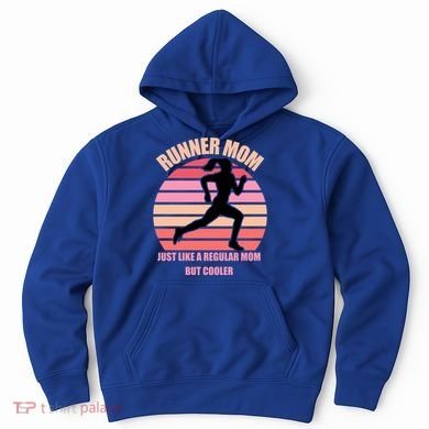 Runner Mom Funny Marathon Running Jogging Mothers Day Gift Hoodie