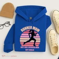 Runner Mom Funny Marathon Running Jogging Mothers Day Gift Hoodie thumb 4