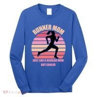 Runner Mom Funny Marathon Running Jogging Mothers Day Gift Long Sleeve Shirt thumb 0