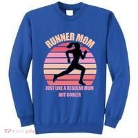Runner Mom Funny Marathon Running Jogging Mothers Day Gift Sweatshirt thumb 0