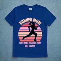 Runner Mom Funny Marathon Running Jogging Mothers Day Gift T-Shirt thumb 5