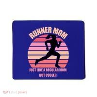 Runner Mom Funny Marathon Running Jogging Mothers Day Gift Mousepad thumb 0