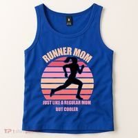 Runner Mom Funny Marathon Running Jogging Mothers Day Gift Tank Top thumb 2