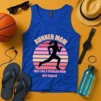 Runner Mom Funny Marathon Running Jogging Mothers Day Gift Tank Top thumb 4