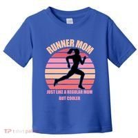 Runner Mom Funny Marathon Running Jogging Mothers Day Gift Toddler T-Shirt thumb 0