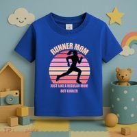 Runner Mom Funny Marathon Running Jogging Mothers Day Gift Toddler T-Shirt thumb 3