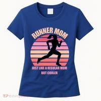 Runner Mom Funny Marathon Running Jogging Mothers Day Gift Women's T-Shirt thumb 0