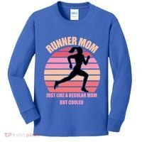 Runner Mom Funny Marathon Running Jogging Mothers Day Gift Kids Long Sleeve Shirt thumb 0
