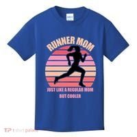 Runner Mom Funny Marathon Running Jogging Mothers Day Gift Kids T-Shirt thumb 0
