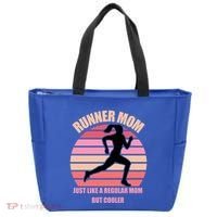 Runner Mom Funny Marathon Running Jogging Mothers Day Gift Tote Bag thumb 0