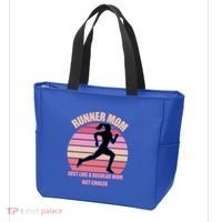 Runner Mom Funny Marathon Running Jogging Mothers Day Gift Tote Bag thumb 3