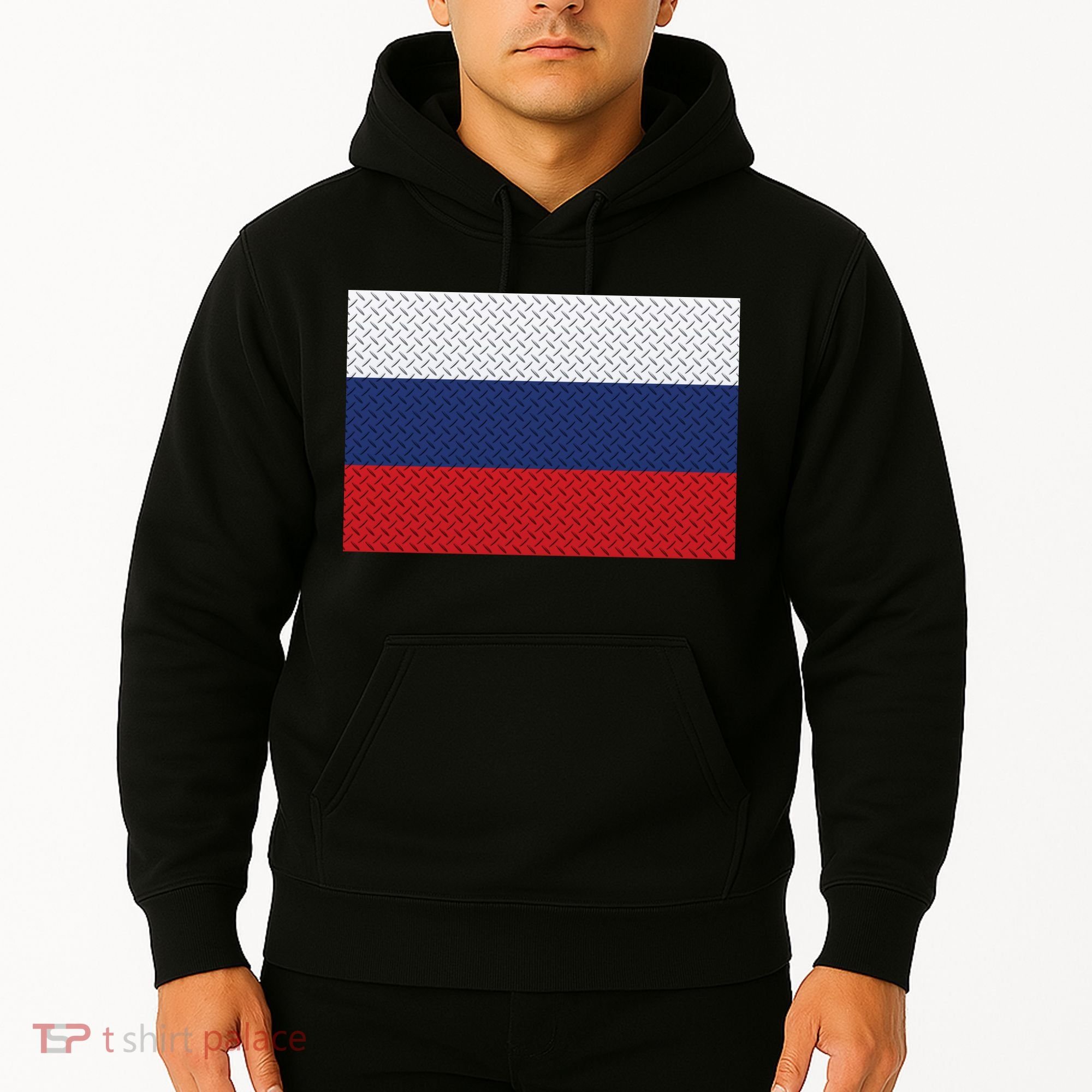 Russian Metal Flag Hoodie