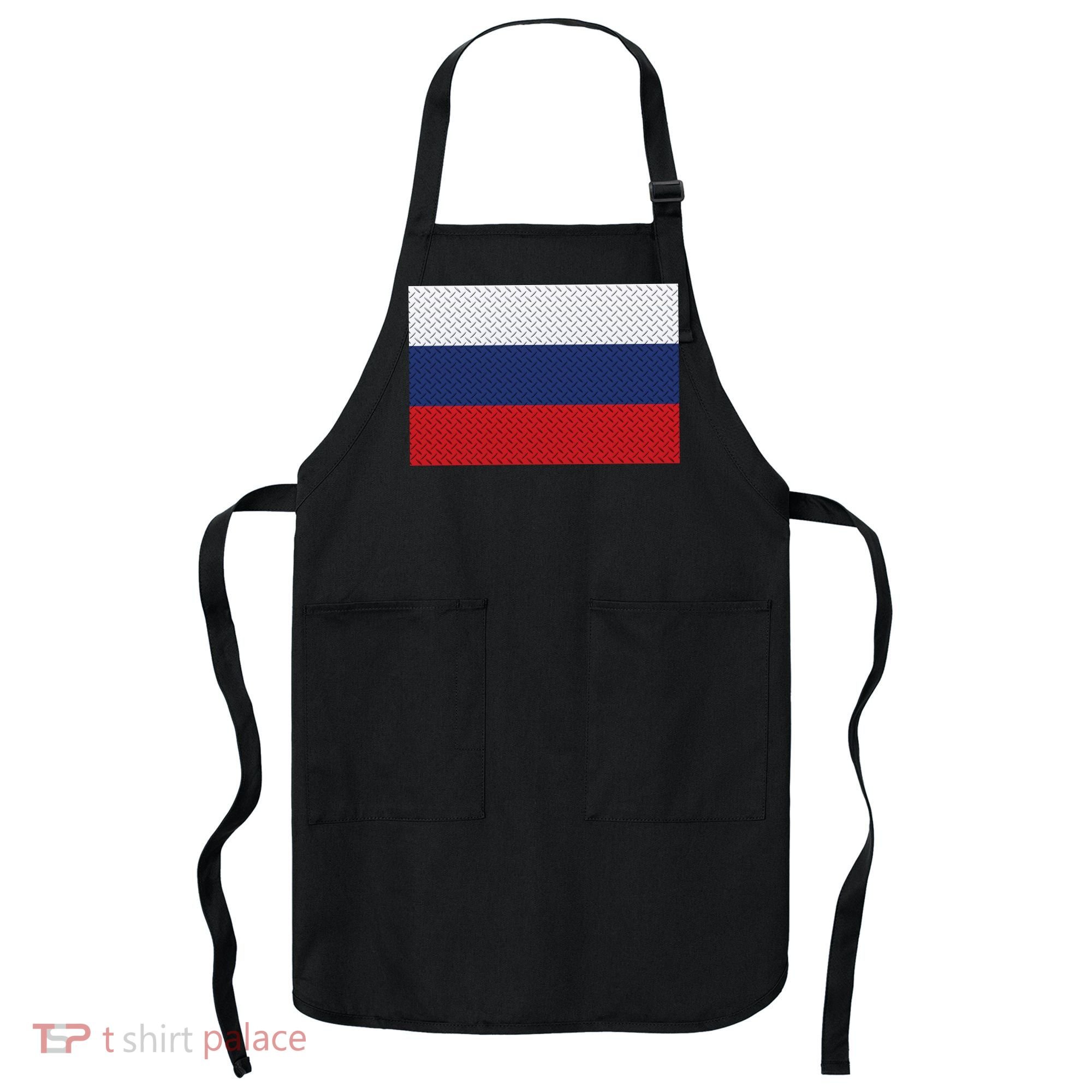 Russian Metal Flag Apron