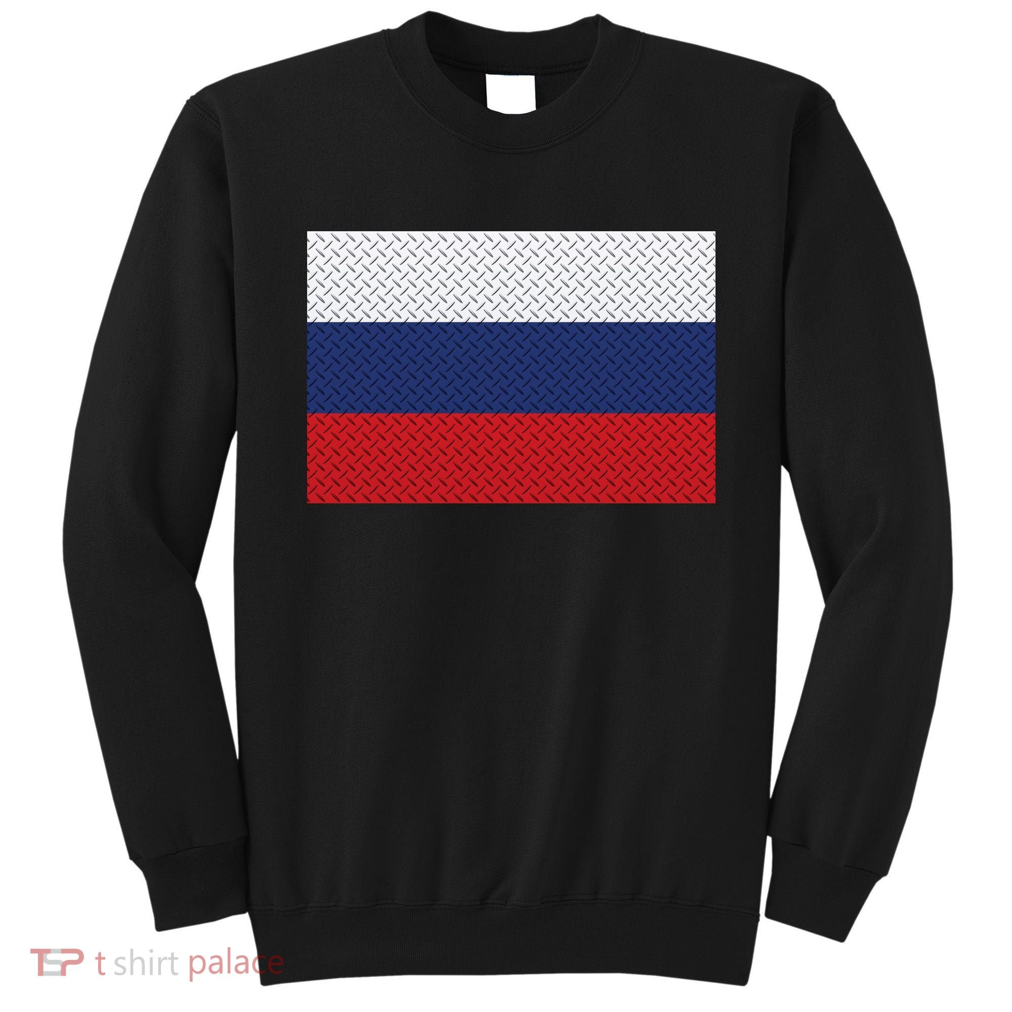 Russian Metal Flag Sweatshirt
