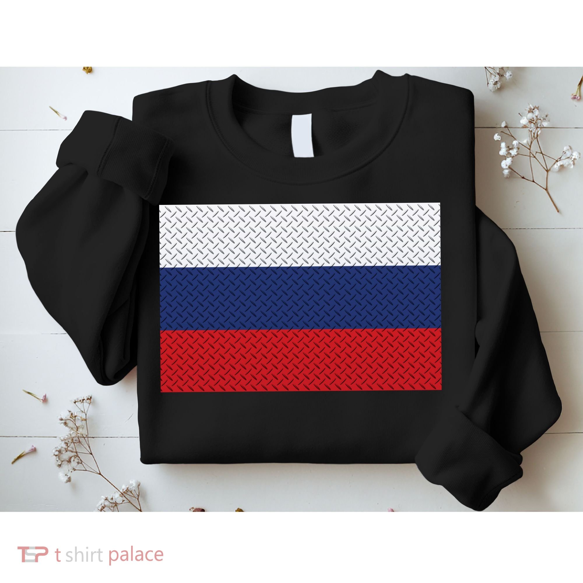 Russian Metal Flag Sweatshirt
