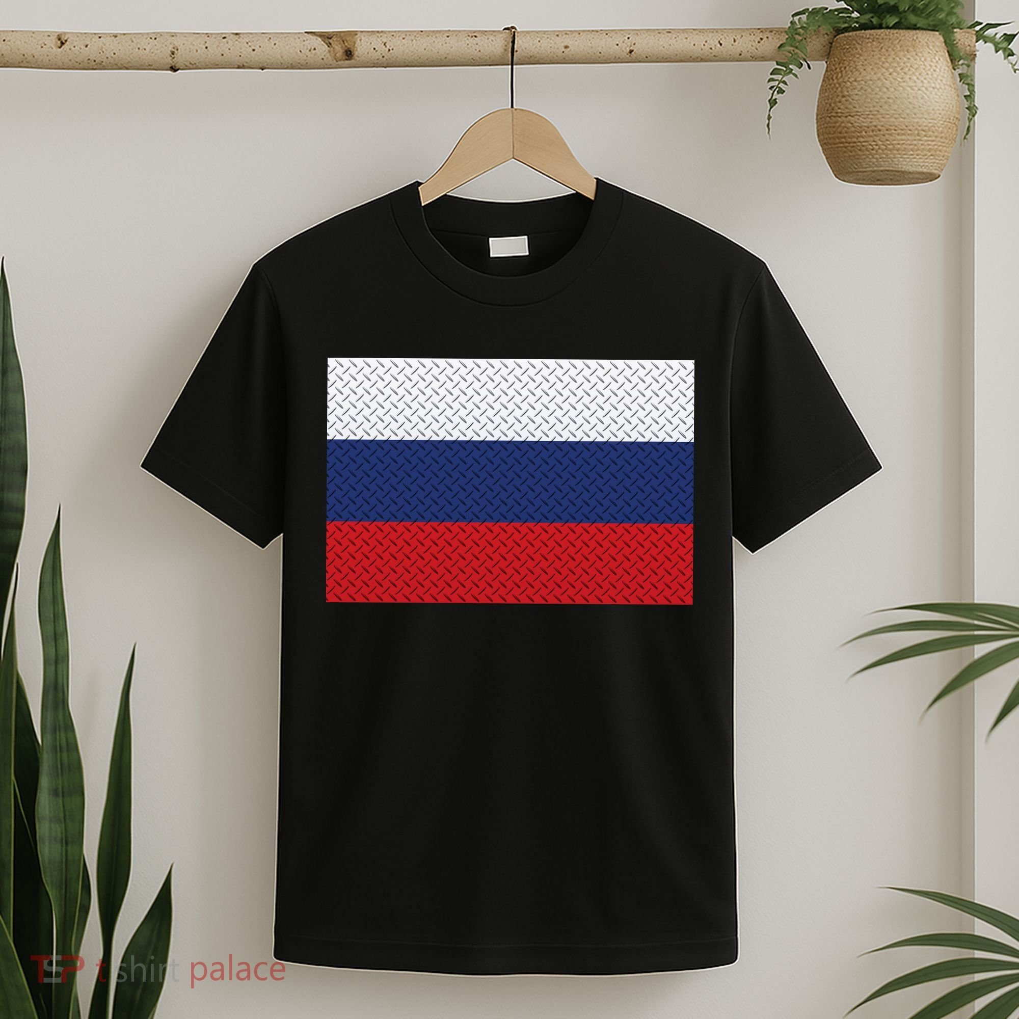 Russian Metal Flag T-Shirt