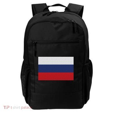 Russian Metal Flag Backpack