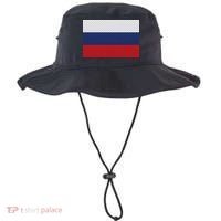 Russian Metal Flag Bucket Hat thumb 0