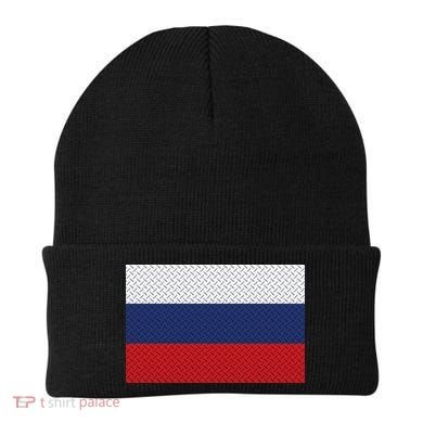 Russian Metal Flag Beanie