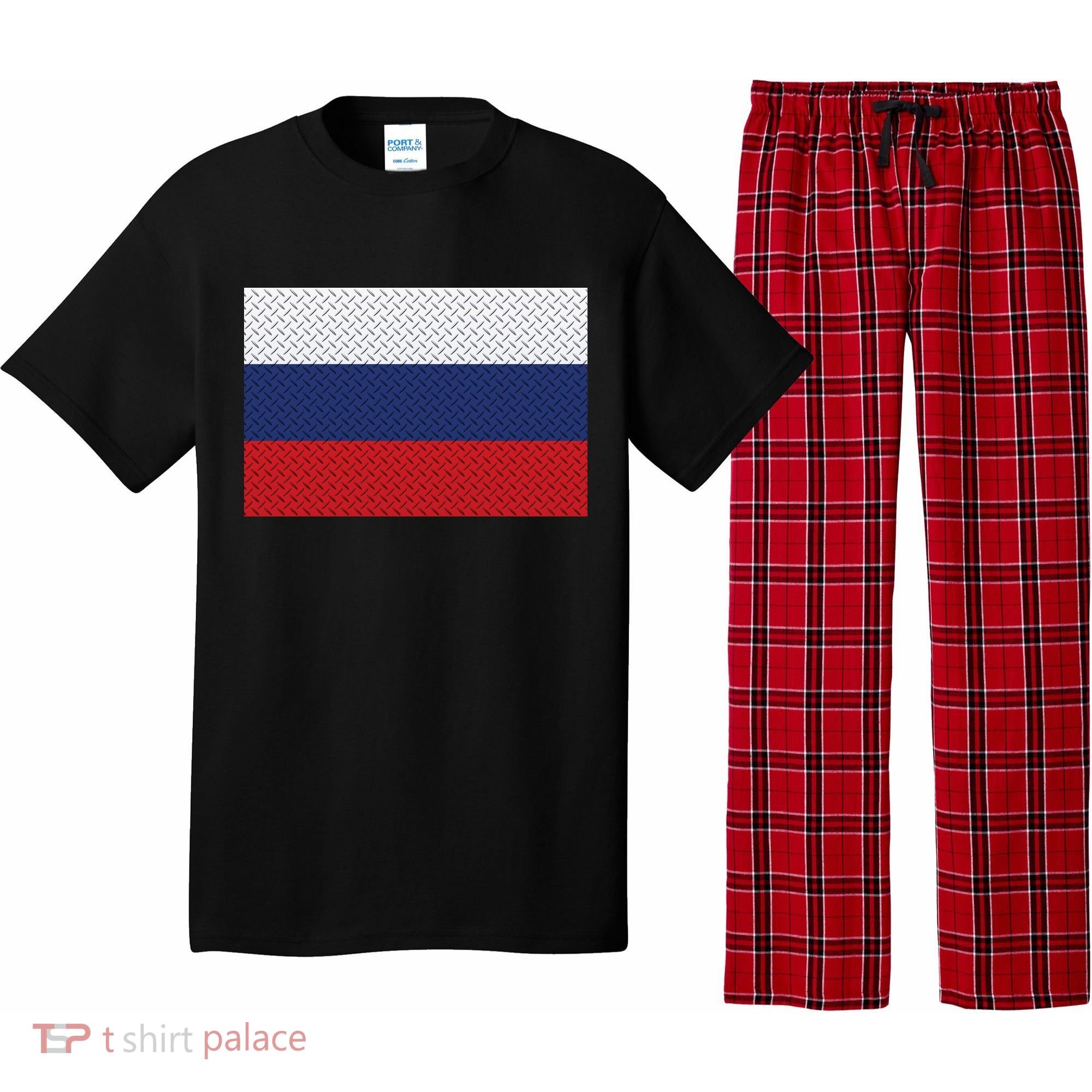 Russian Metal Flag Pajama Set