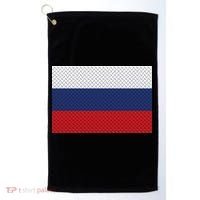Russian Metal Flag Golf Towel thumb 0