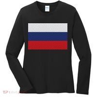 Russian Metal Flag Women's Long Sleeve Shirt thumb 0
