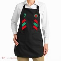 Retro7 Moroccan Football Morocco Soccer Morocco Flag Pullover Hoodie Apron thumb 2