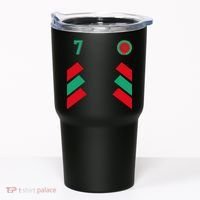 Retro7 Moroccan Football Morocco Soccer Morocco Flag Pullover Hoodie Tumbler thumb 0