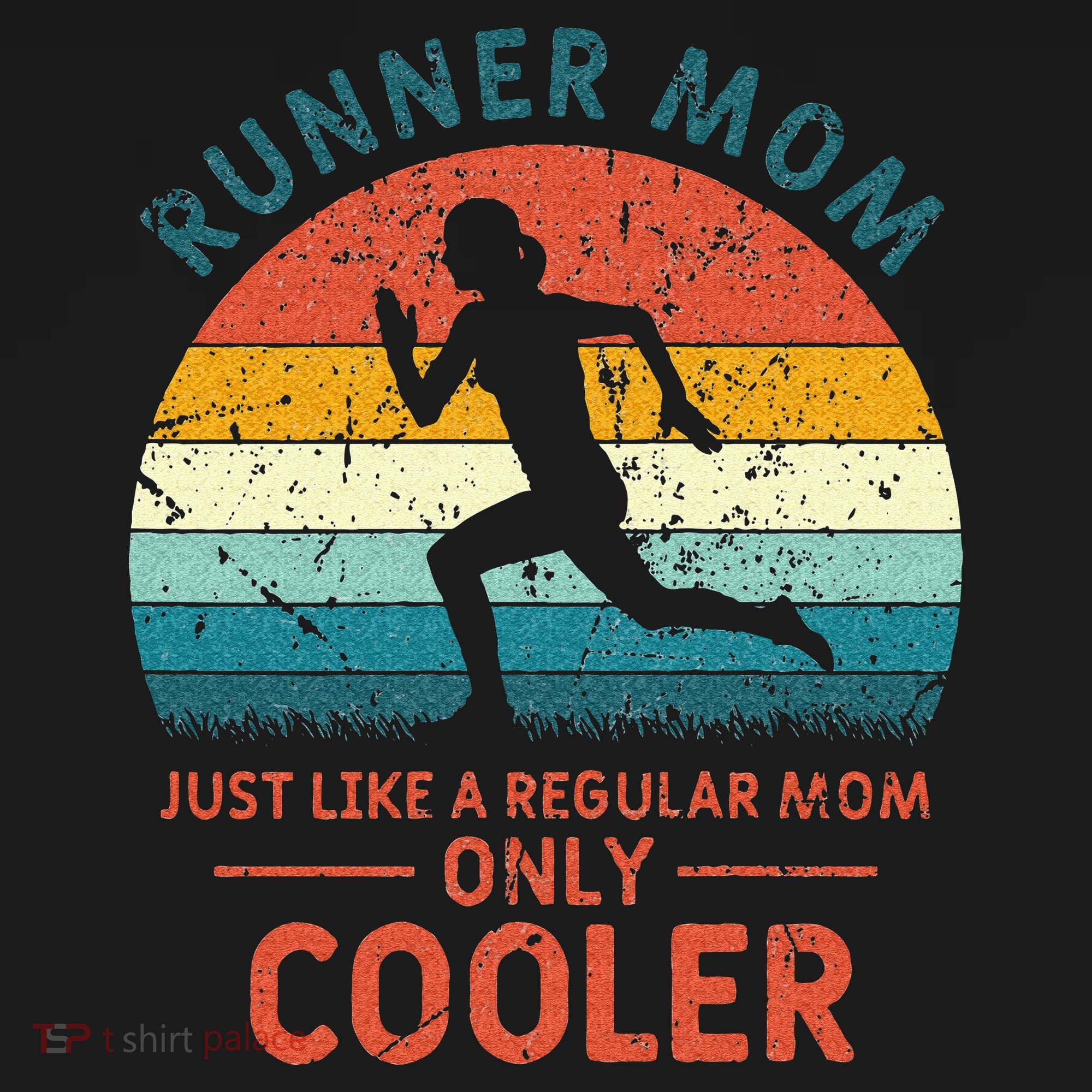 Runner Mom Funny Marathon Running Jogging Mothers Day Hoodie