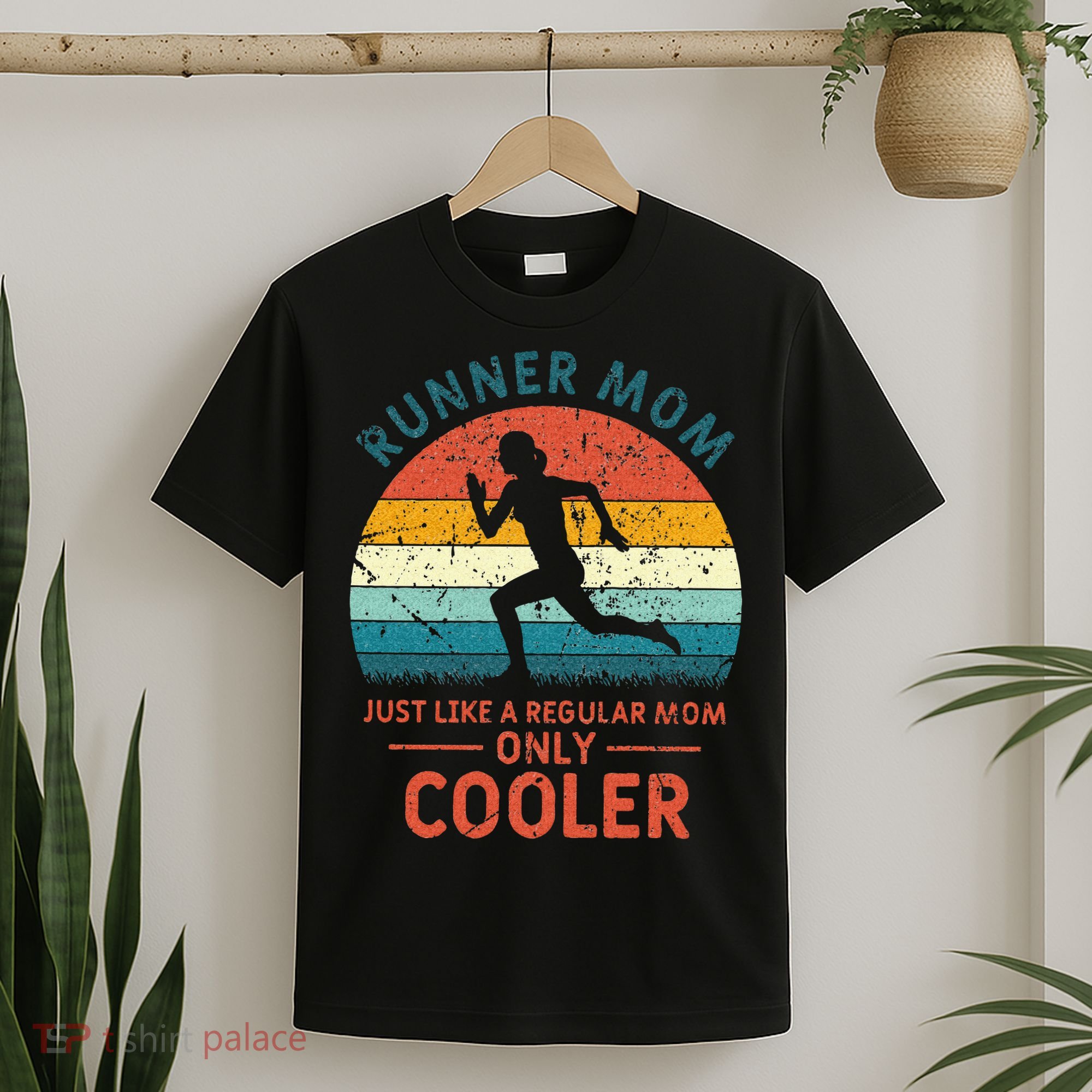 Runner Mom Funny Marathon Running Jogging Mothers Day T-Shirt