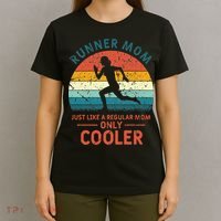Runner Mom Funny Marathon Running Jogging Mothers Day T-Shirt thumb 4