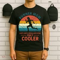 Runner Mom Funny Marathon Running Jogging Mothers Day T-Shirt thumb 6