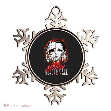 Resting Murder Face Scary Horror Character Halloween Costume Ornament
