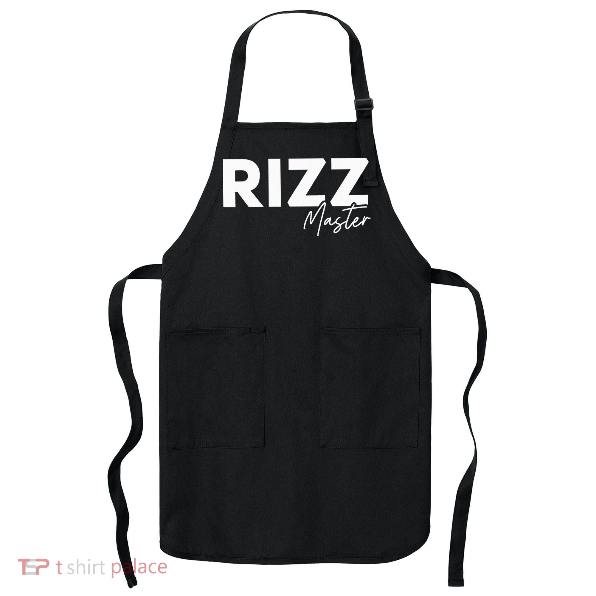 Rizz Master Funny Rizzler W Rizz Lord Rizz King Apron